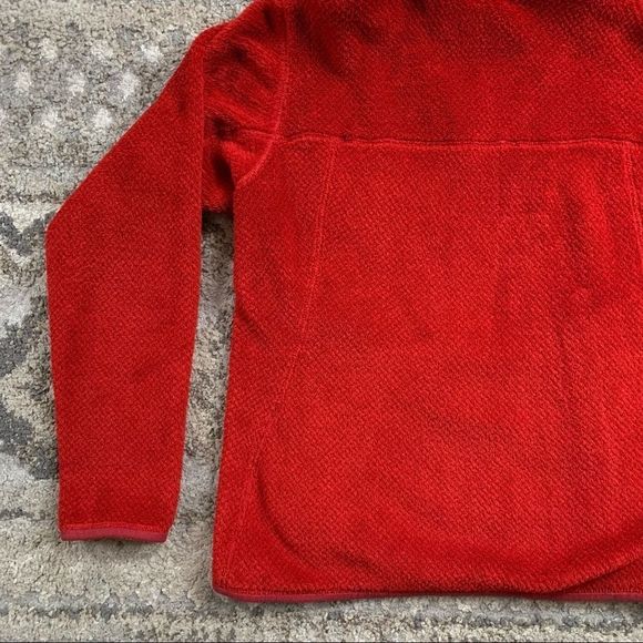 Patagonia Red ReTool Snap-T Pullover Sweater Small - Picture 8 of 9
